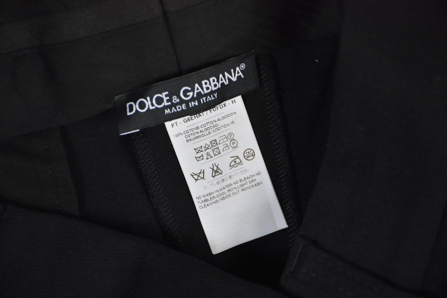 Dolce & Gabbana Mens G6EHAT / FUFDX Trousers Pants Size 60 EU  - Us 44 New $900