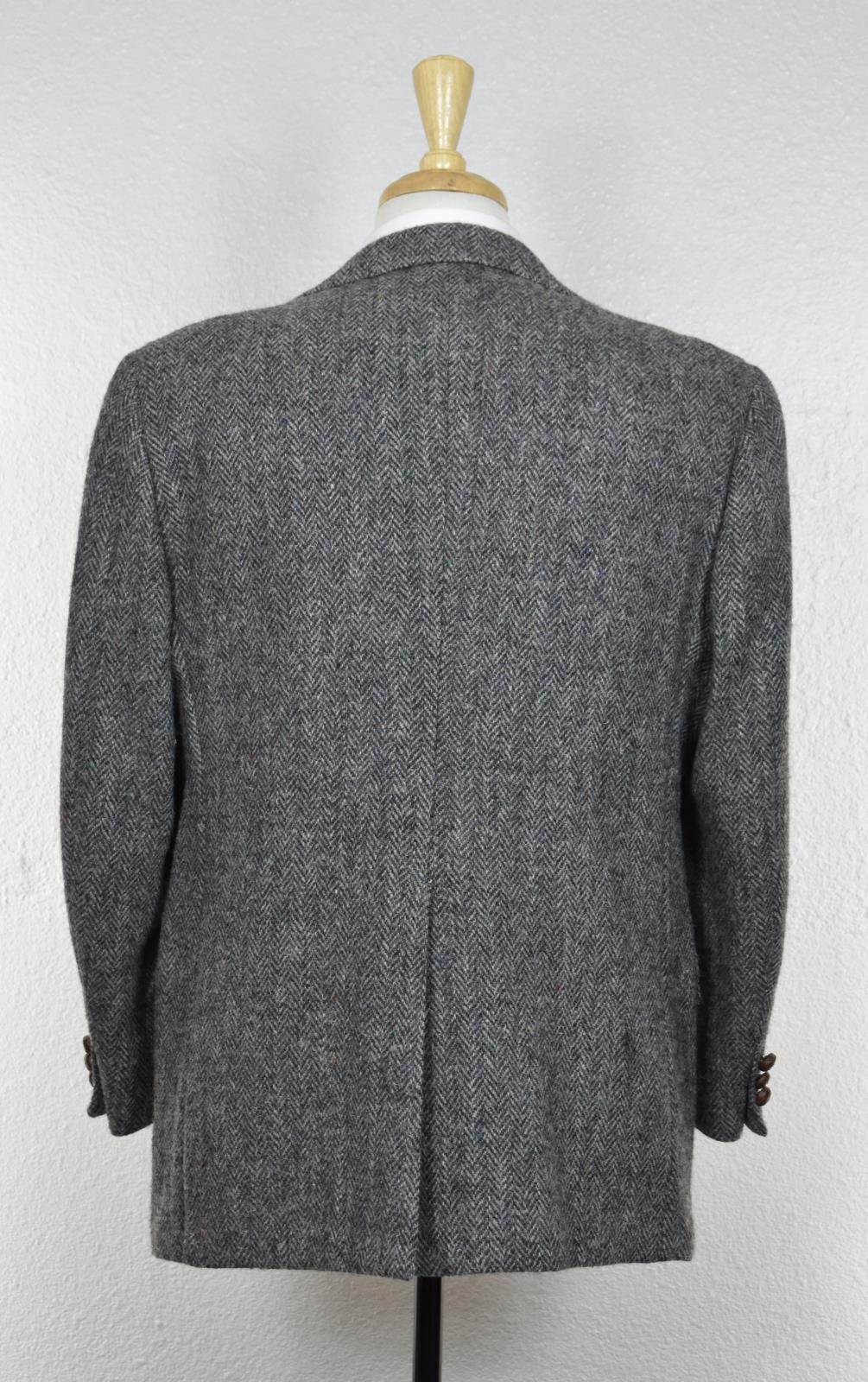 Patrick James = HARRIS TWEED Men Handwoven Scottish Wool Sport Coat Jacket 42 S