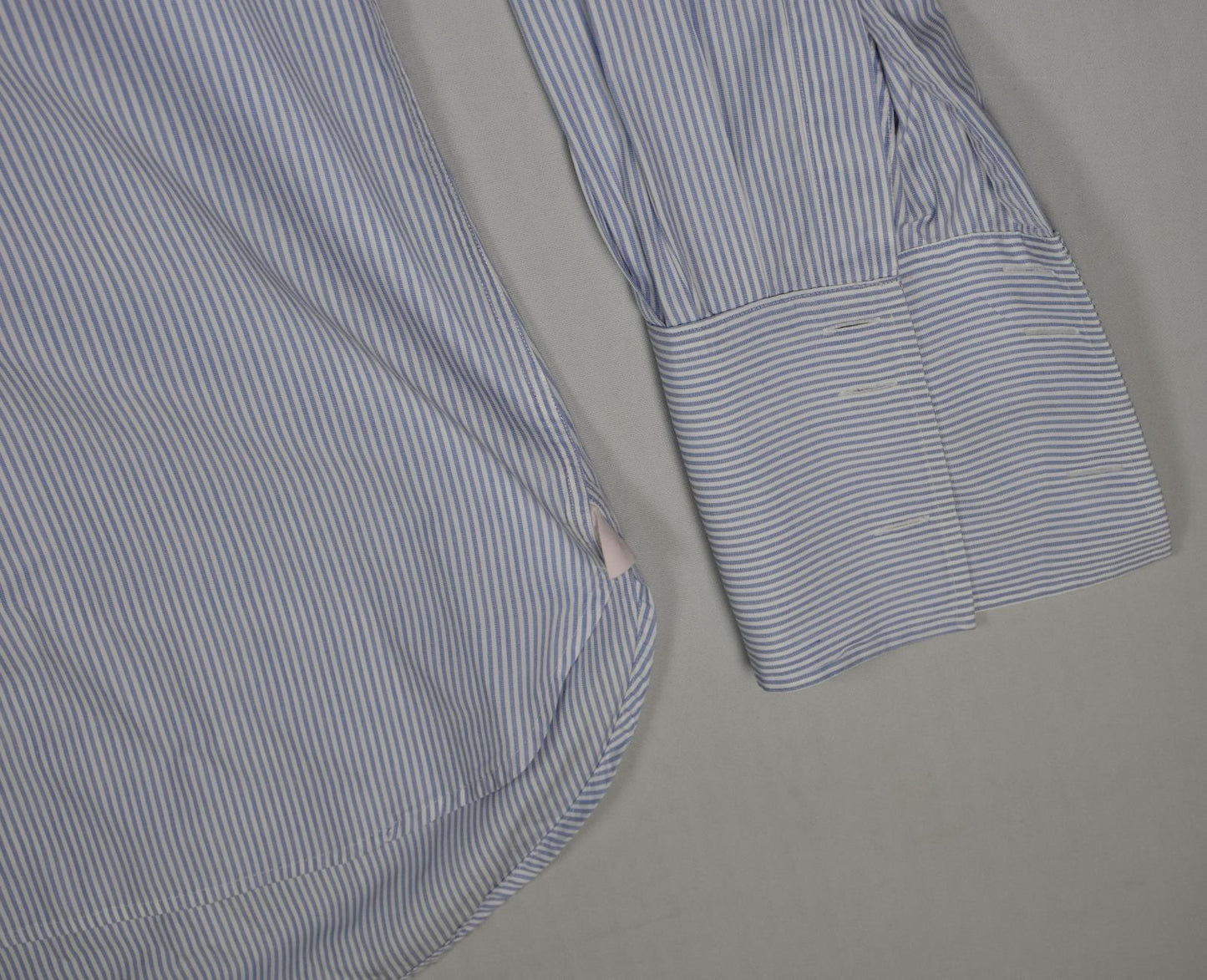 Thomas Pink Mens Superfine 2 Fold French Cuff Dress Shirt Size 17 Vintage SKU:WR