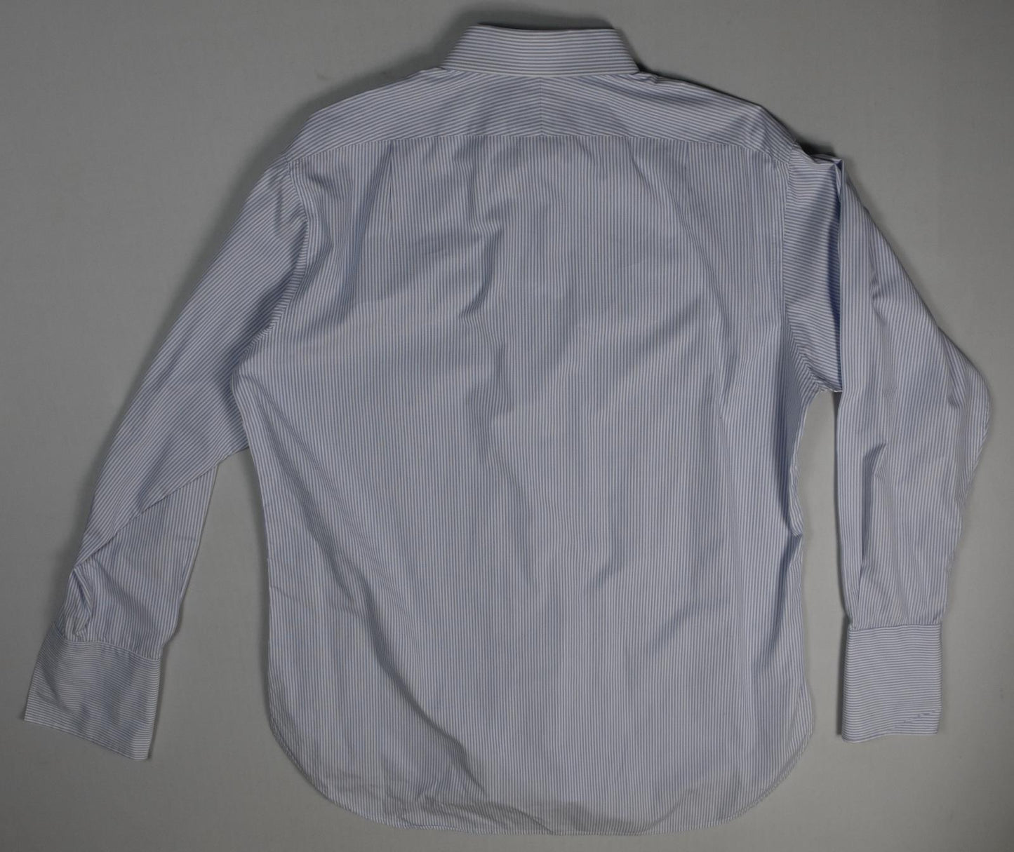 Thomas Pink Mens Superfine 2 Fold French Cuff Dress Shirt Size 17 Vintage SKU:WR