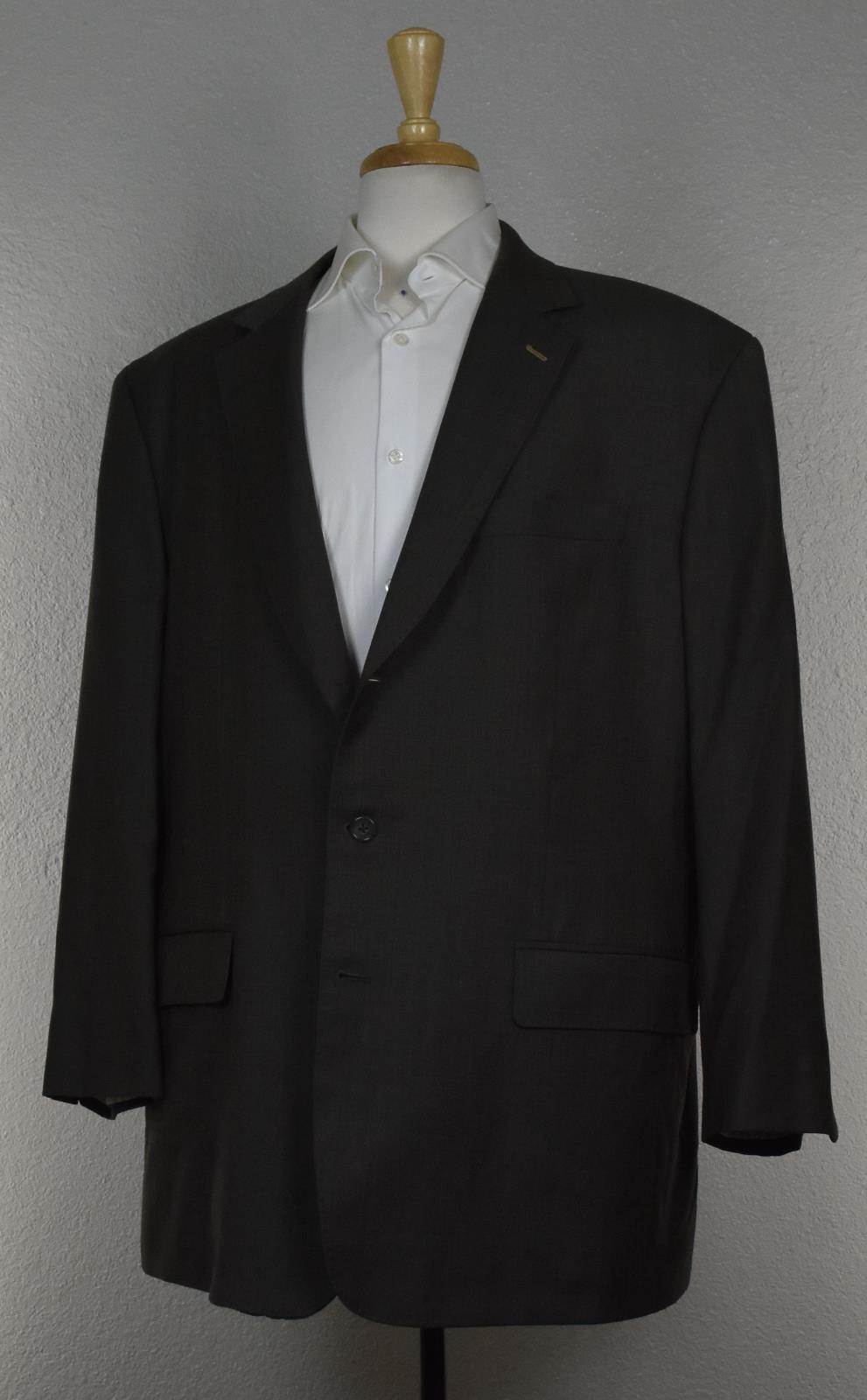 Bespoke Men's super 120's Australian Merino Wool Exclusive Custom Suit 52 R New