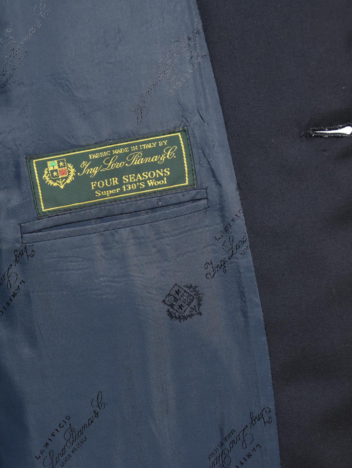 Bespoke Custom Lanificio Loro Piana Super 130s Wool 4 Seasons Jacket BLAZER 56