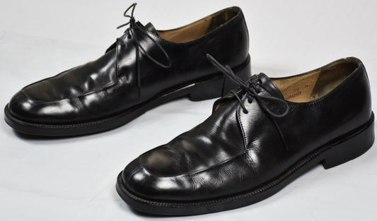 Bruno Magli Men's Fabrizio Black Leather Oxford Shoes Size 8.5 M