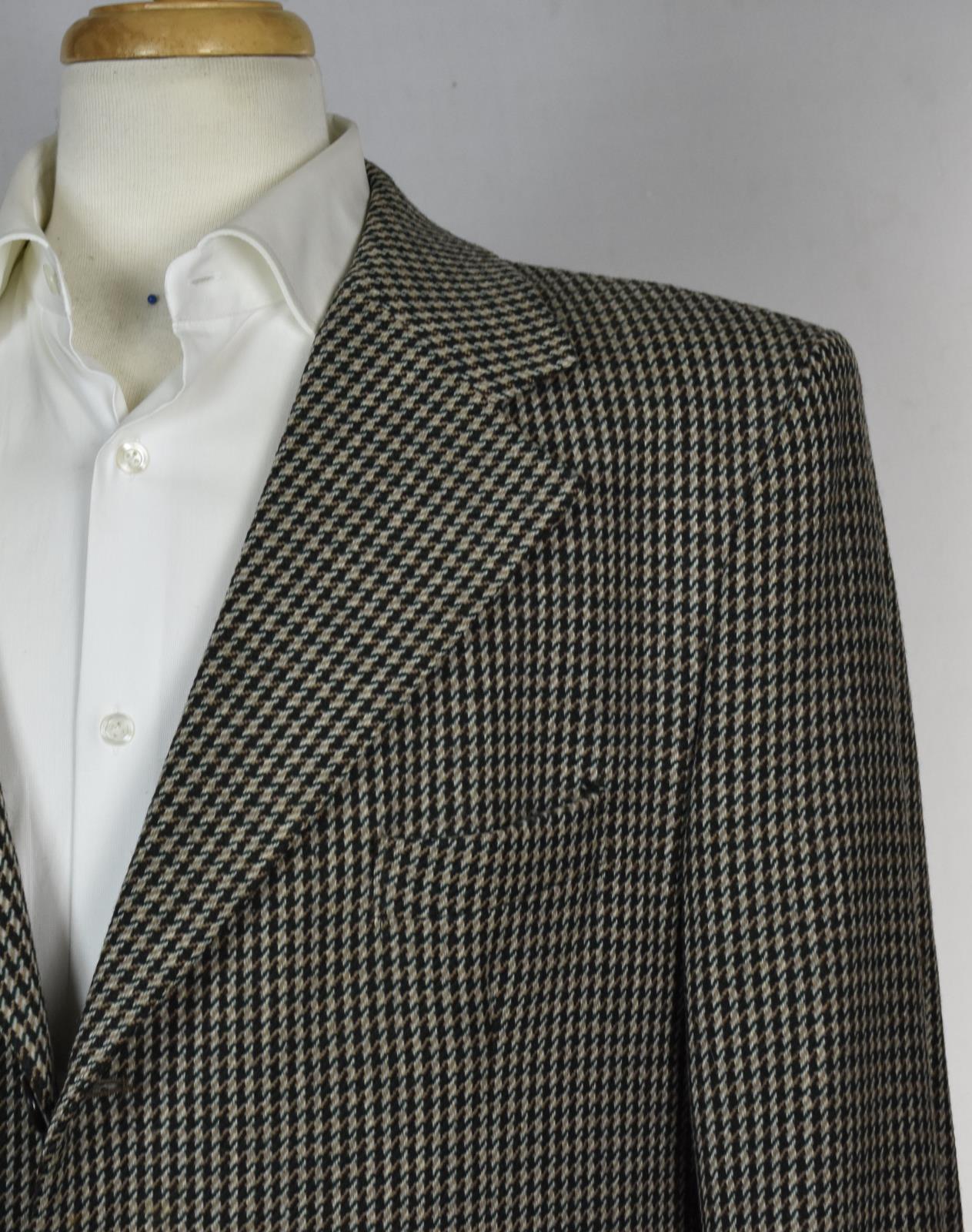 James Pringle Men Scotland Tweed Wool Sport Coat Blazer Jacket 44 R Mint Vintage