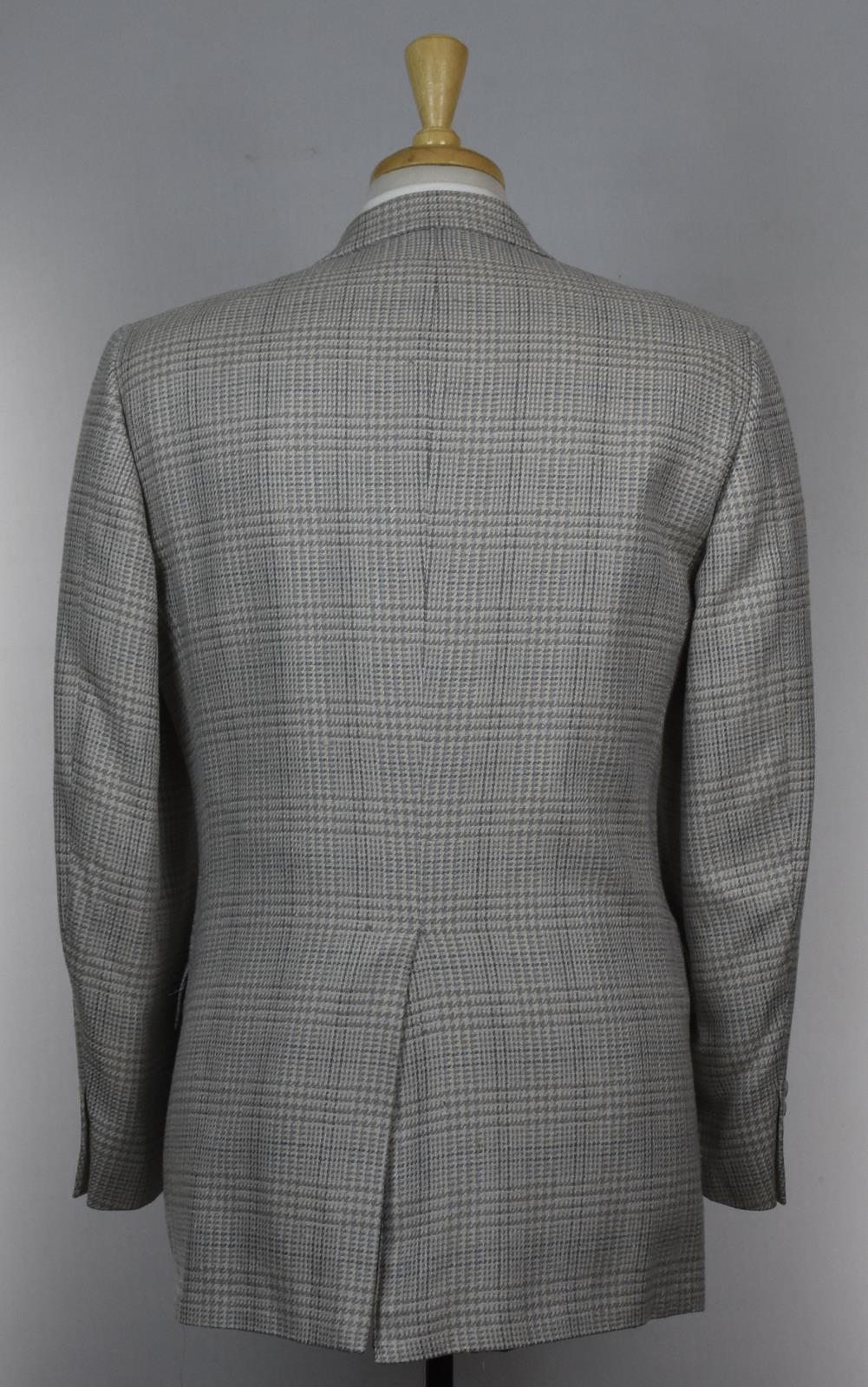 Vintage Christian Dior Hart Schaffner Marx Men's 100% Silk Tweed Sportcaot 42 R