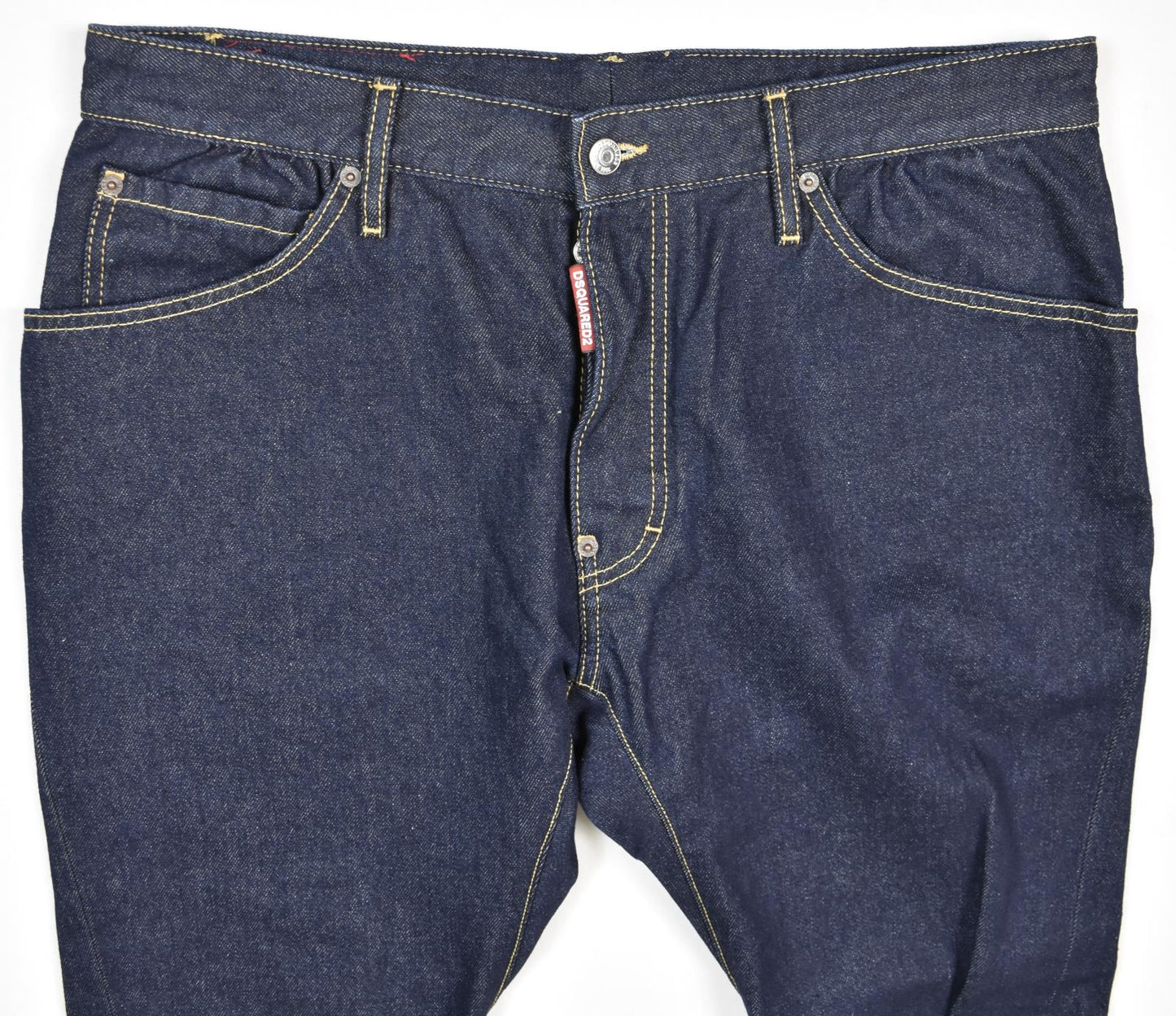 DSQUARED2 Caten Men's Tapered Slim Jeans Size 52 - 36 New Imperfect