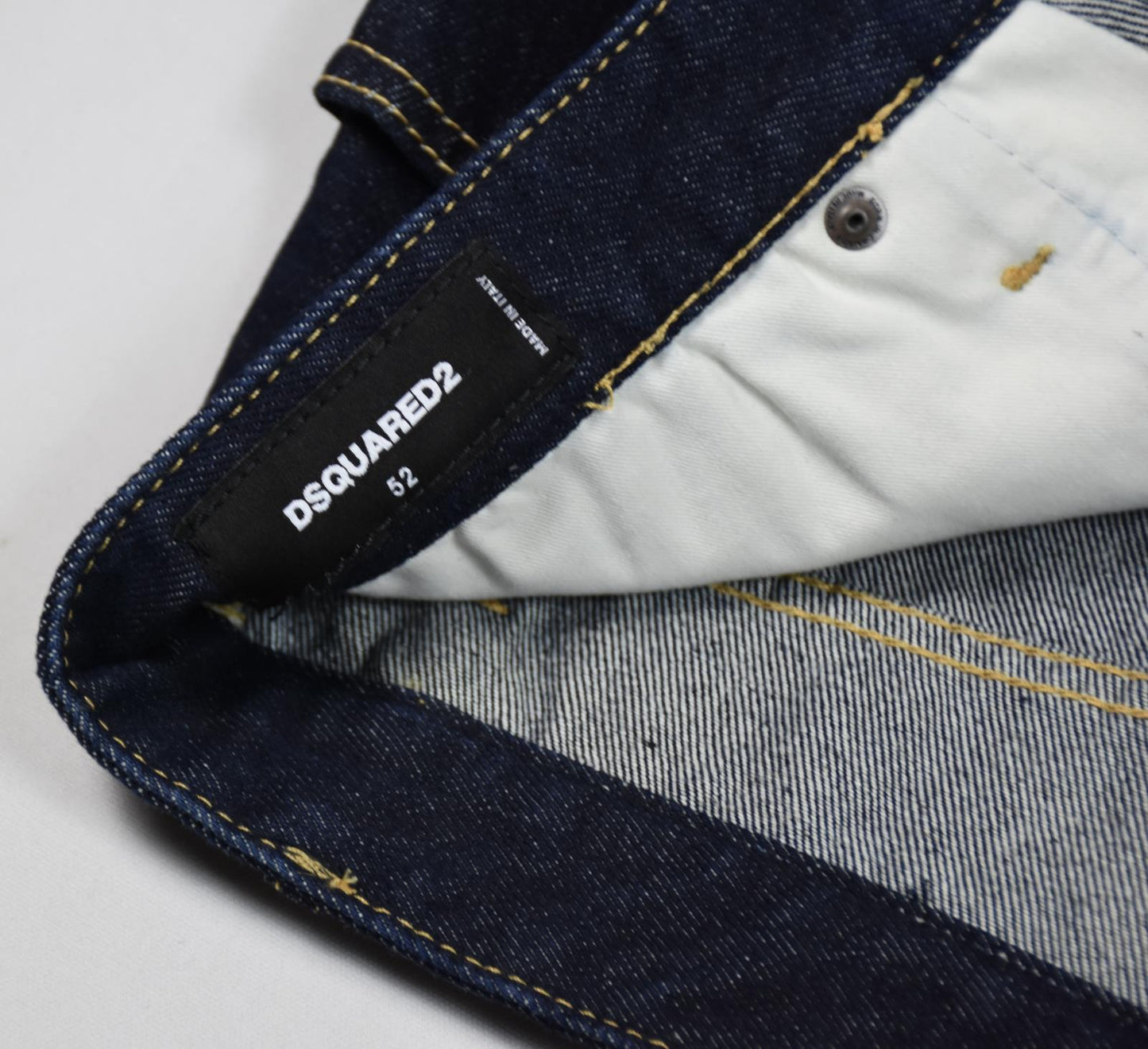 DSQUARED2 Caten Men's Tapered Slim Jeans Size 52 - 36 New Imperfect