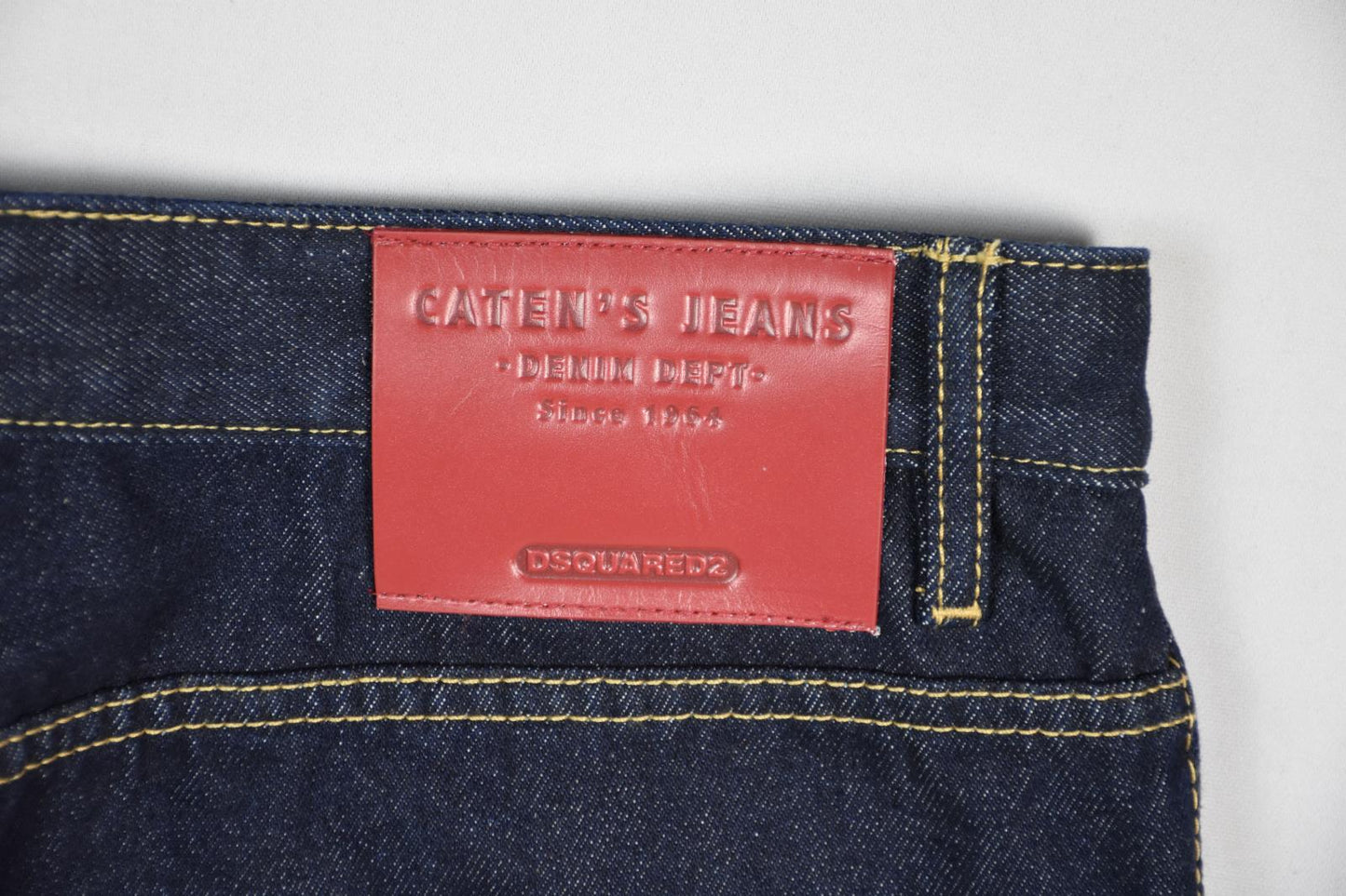 DSQUARED2 Caten Men's Tapered Slim Jeans Size 52 - 36 New Imperfect