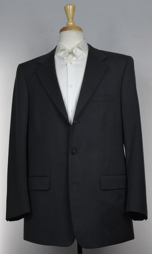 Hiras Tailor HK Bespoke Custom Men Made In England Fabric Wool Cashmere Suit 40R