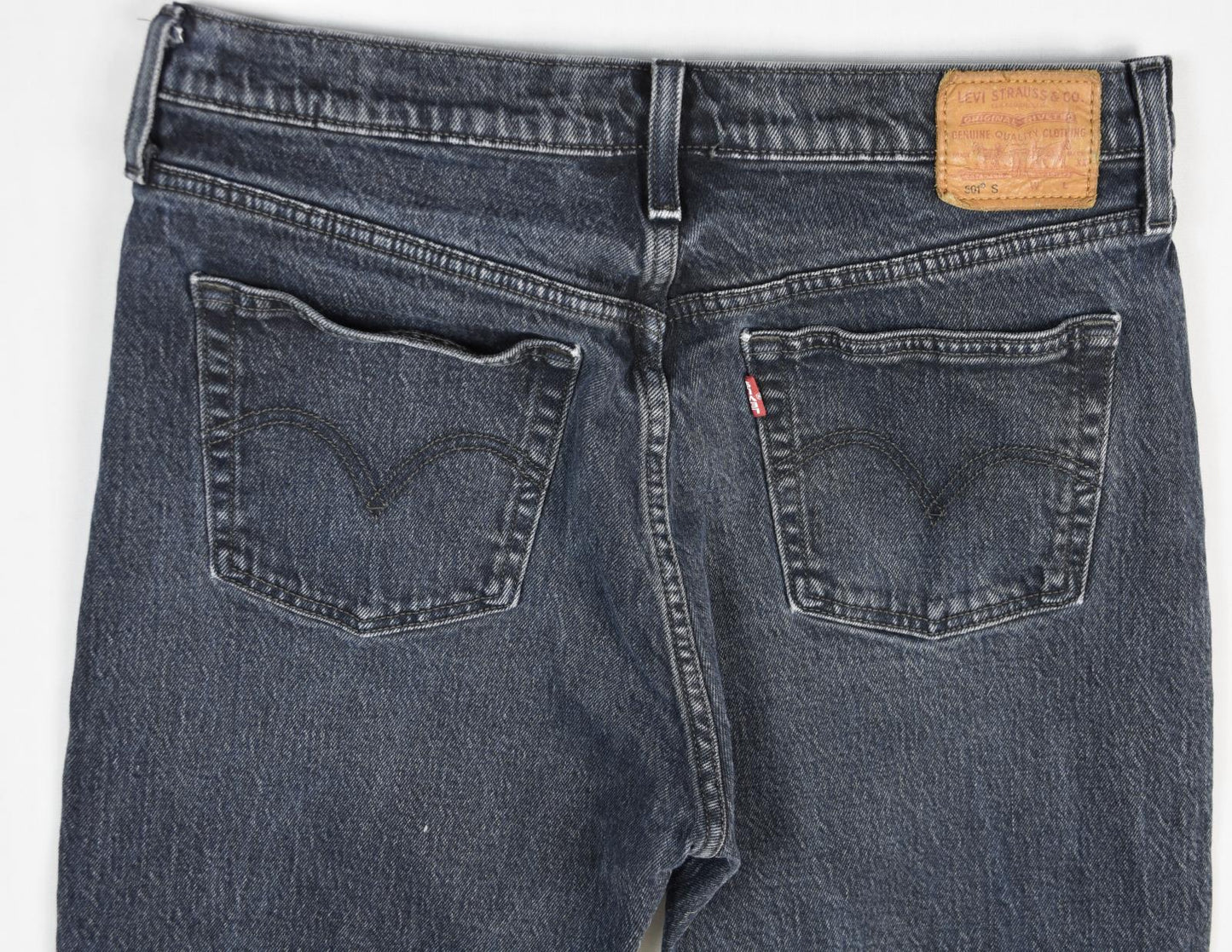 LEVI'S Big E denim reproduction 501 Mens Slim Skinny Button Fly Jeans 29 Mint