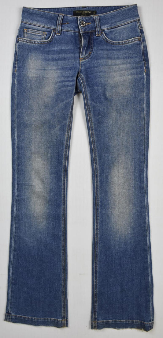 Dolce & Gabbana Denim Women's Cotton Elastane Cool Jeans Size IT 36