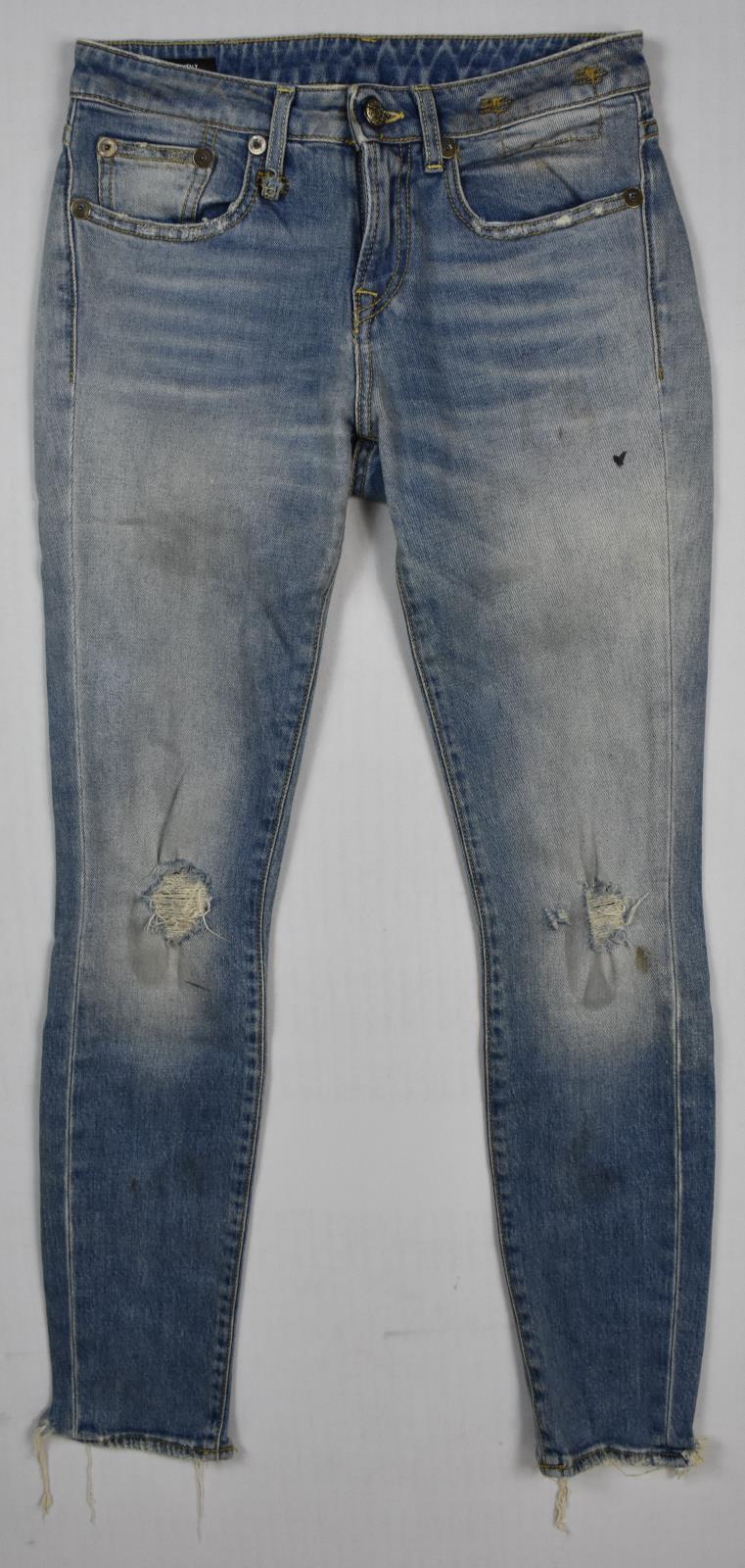 R13 Alison Skinny Women's Cotton Elastane Jeans Size 25 MINT