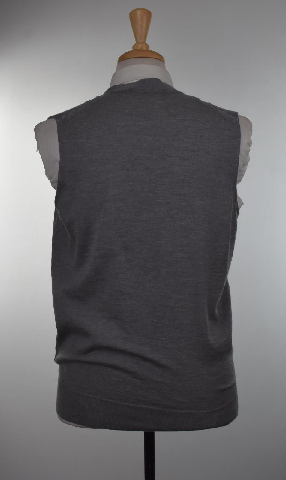 Yves Saint Laurent Men's Wool Slim Sweater Knit Vest Size XL