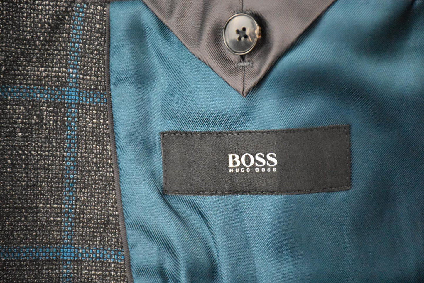 Hugo Boss Jeen 2 Stretch 44 R Mens 2-BTN Wool Blend Jacket Blazer Sport Coat New