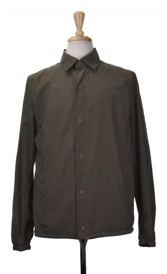 HERNO Men's Nylon Cotton Snap Button JACKET Size 54 - XXL New $655