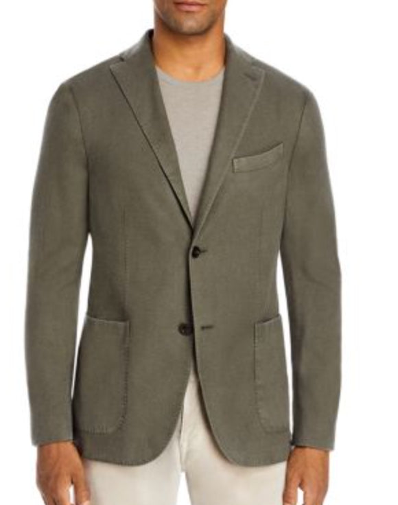 BOGLIOLI Men's 2-BTN Wool Silk Sport Coat Blazer K Jacket Size 42 R NEW $2095