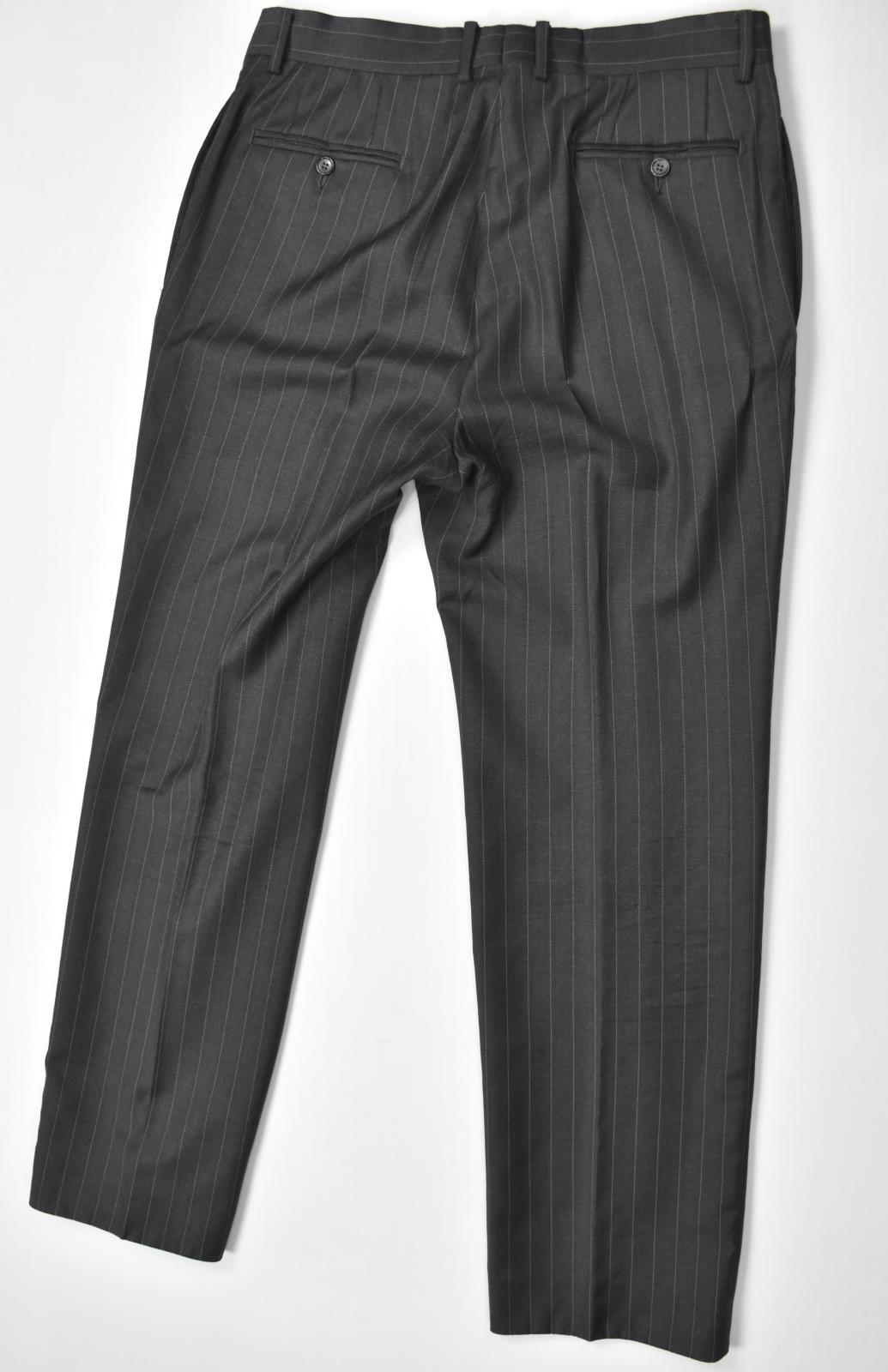 Gucci Mens Gray Wool 3-BTN Suit Size 50 R  - 40 R Made By Zegna