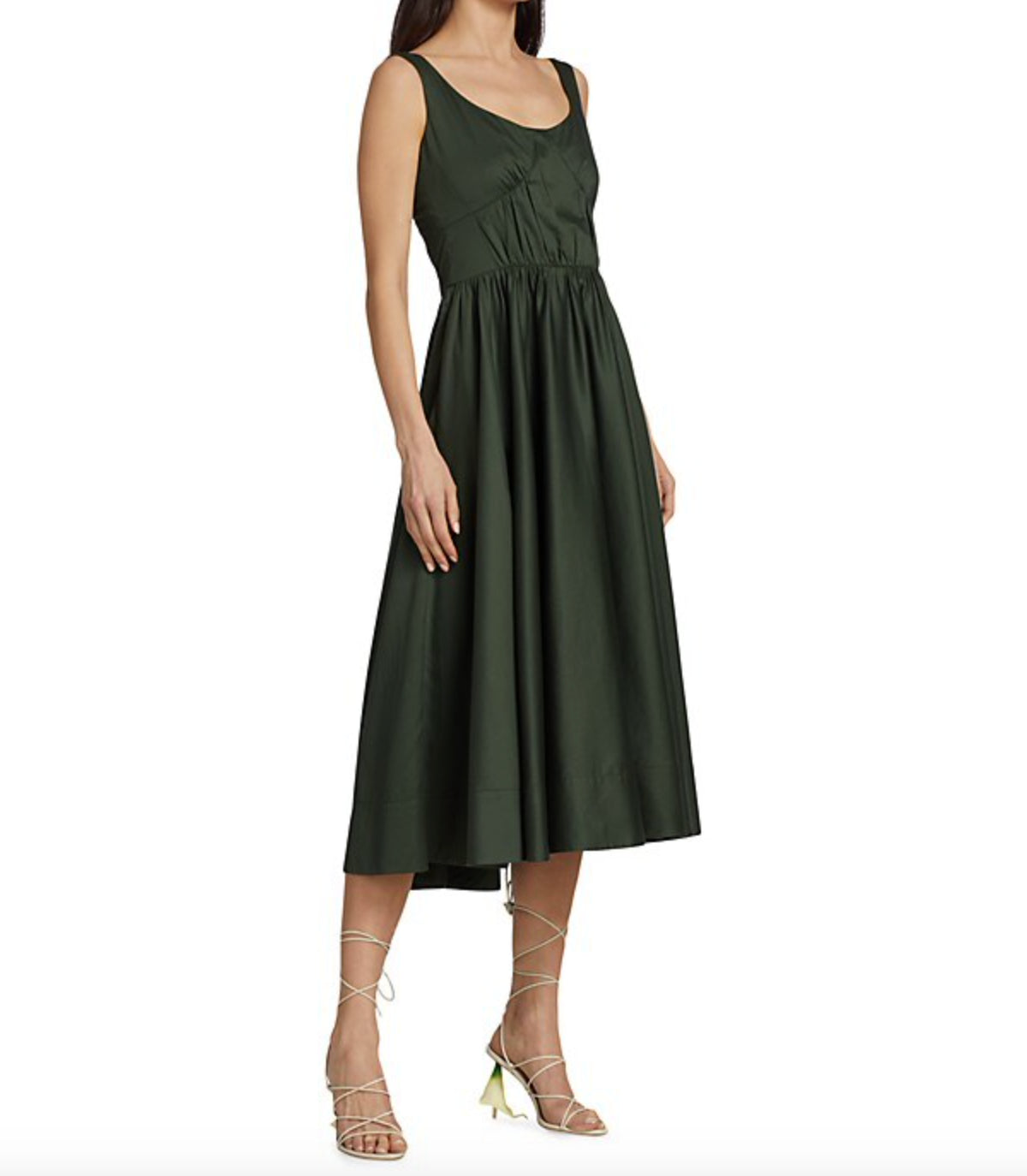 Jason Wu Collection Cotton Sleeveless Midi-Dress Size 6 New $1295