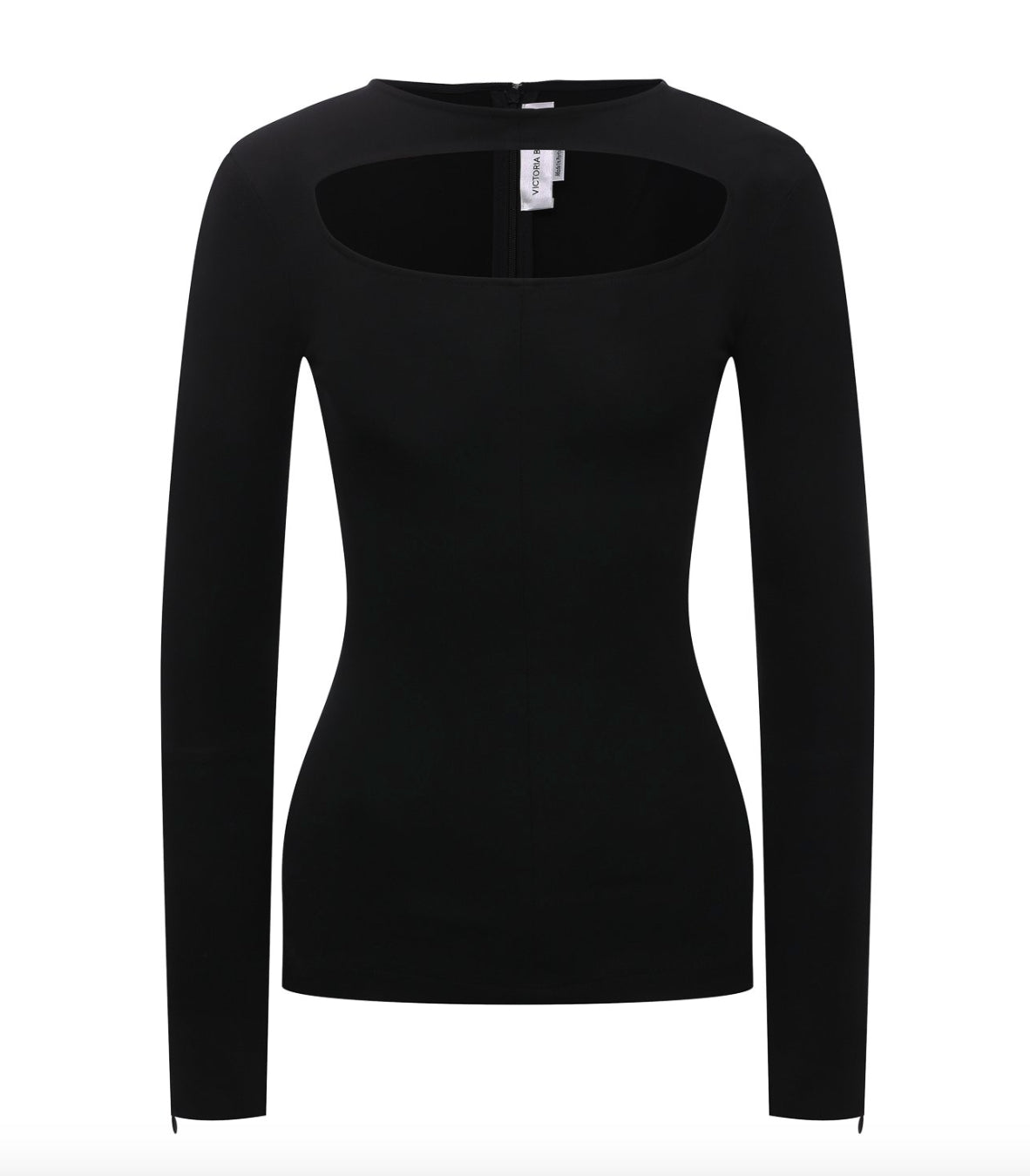 Victoria Beckham Women's cut-out detail long-sleeve top Size 0 New $550