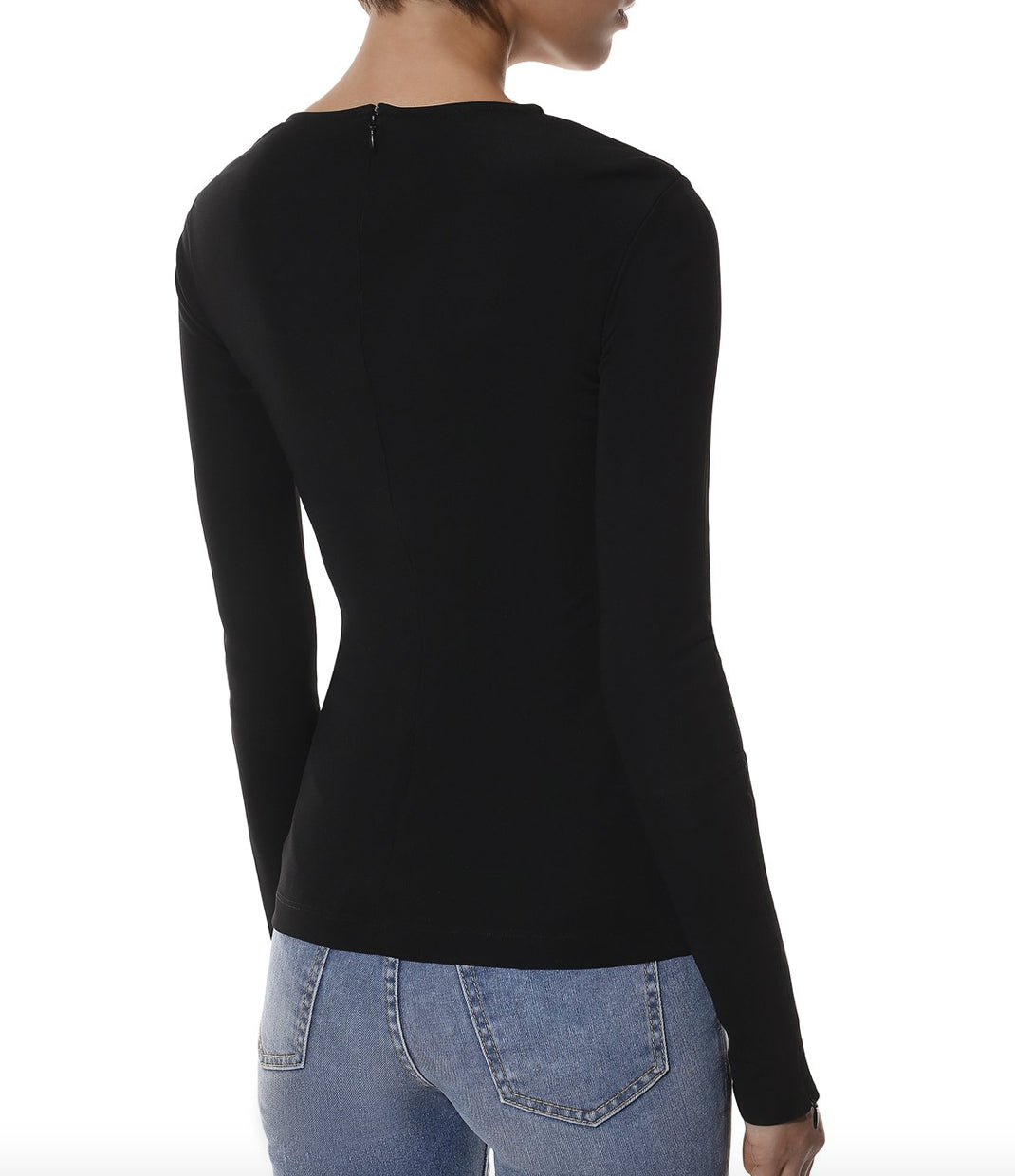 Victoria Beckham Women's cut-out detail long-sleeve top Size 0 New $550