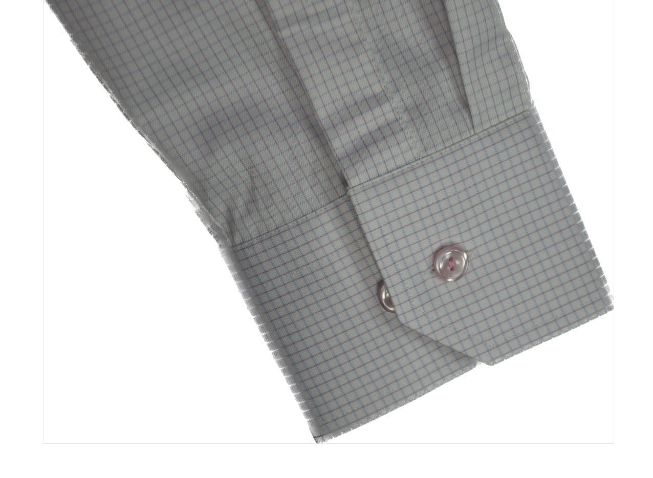 ETON SHIRT Mens Slim Pink Red Check Cotton Size 15 - 38 New $260