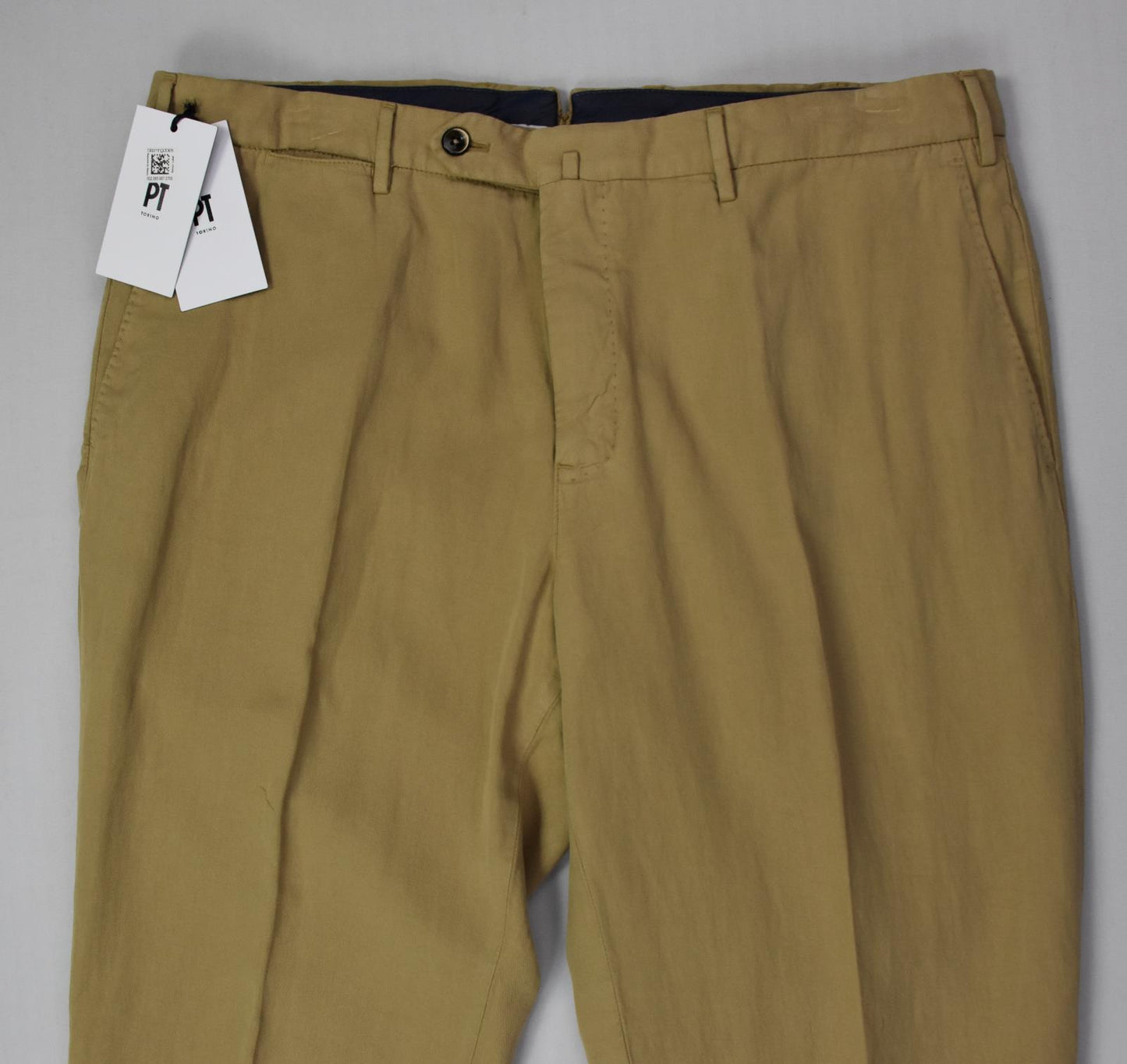 PT Torino Mens Easy Fit Straight Leg Chino Pants Size 34 US New $445