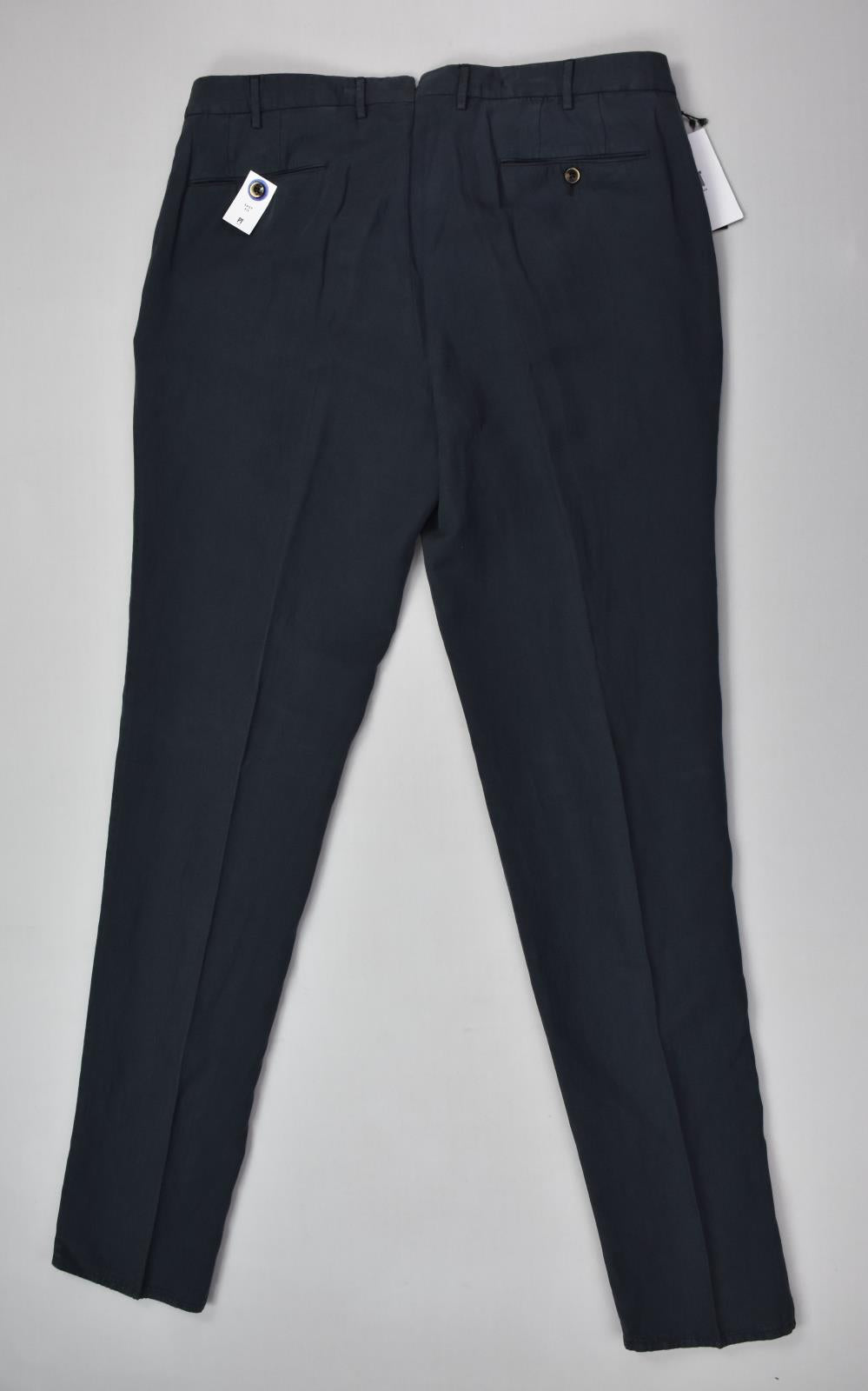 PT Torino Mens Navy Easy Fit Straight Leg Chino Pants Sz 50 EU - 34 US New $445