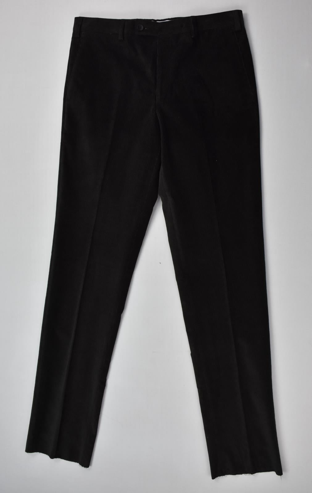 The Mens Store Bloomingdale's Men's Charcoal Stretch Corduroy Pants 40 New $178