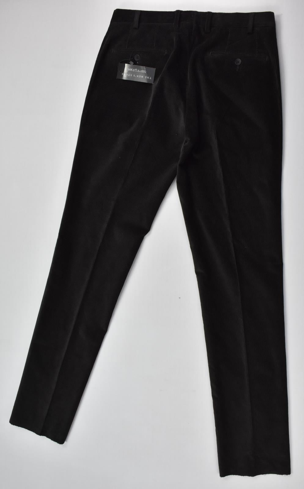 The Mens Store Bloomingdale's Men's Charcoal Stretch Corduroy Pants 40 New $178