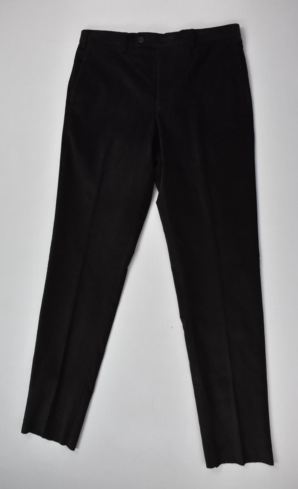 The Mens Store Bloomingdale's Men's DK Brown Stretch Corduroy Pants 32 New $178