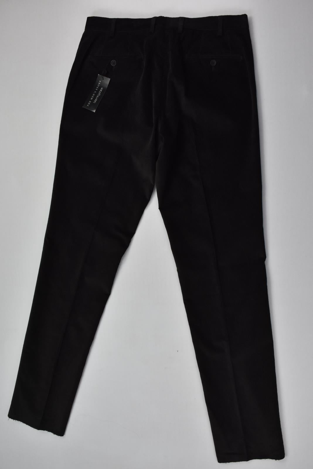 The Mens Store Bloomingdale's Men's DK Brown Stretch Corduroy Pants 32 New $178