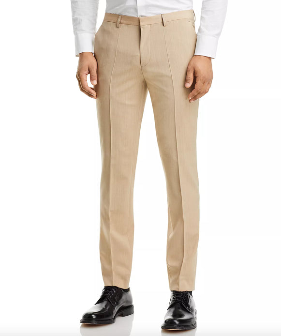 HUGO Boss Men's Hesten Wool Extra Slim Fit Suit Pants Size 38 New $198