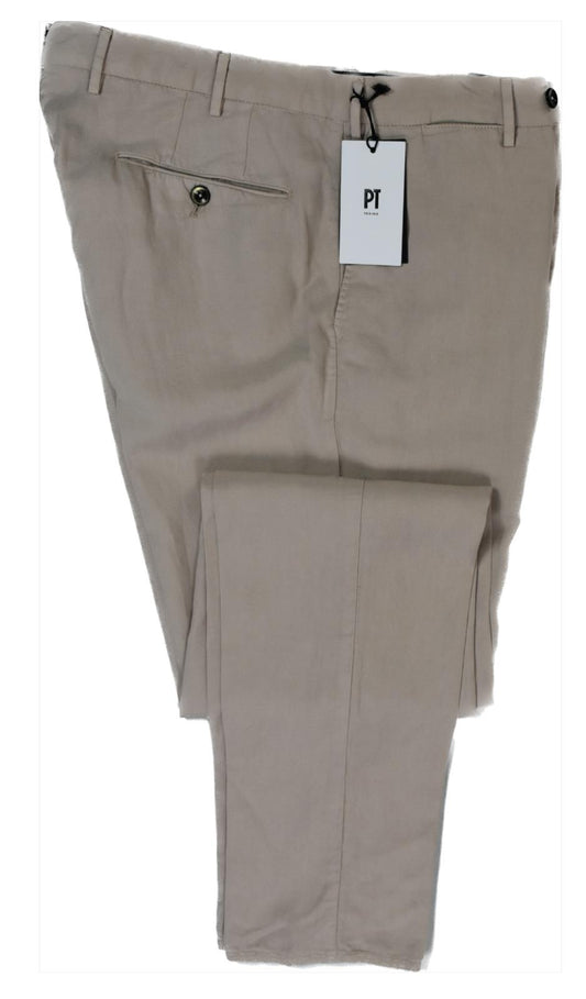 PT Torino PT01 Pink Soft Touch Garment Dye Easy Fit Pants Size 36 NEW $445