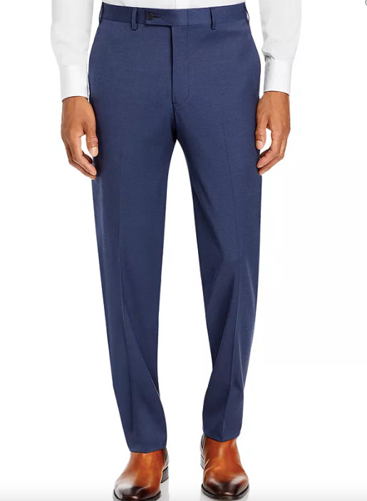 The Mens Store at Bloomingdale's Regular Fit Wool Dress Pants 42 New $185 Milano