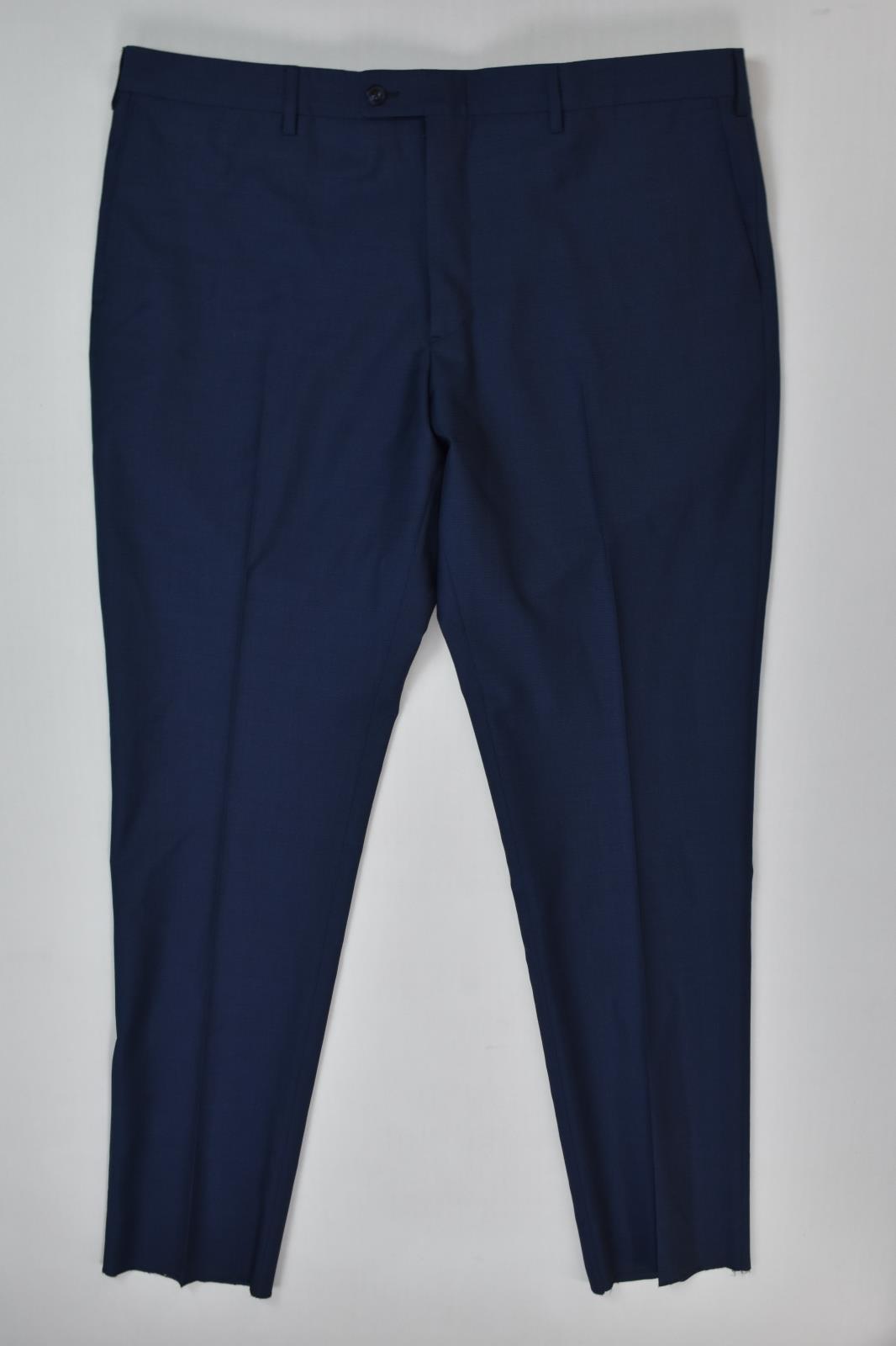 The Mens Store at Bloomingdale's Regular Fit Wool Dress Pants 42 New $185 Milano