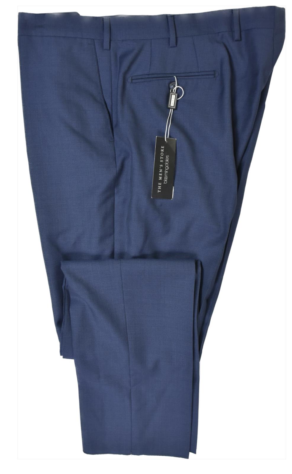 The Mens Store at Bloomingdale's Regular Fit Wool Dress Pants 42 New $185 Milano