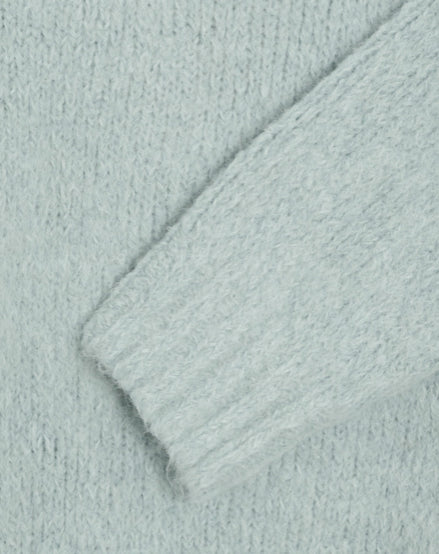 A.P.C. Lucci Men's Alpaca Wool Hairy texture Sweater M New $400 WPAAS-H23044-KAB