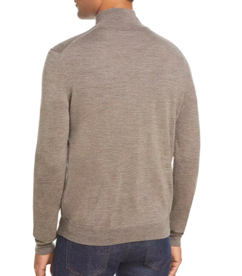 The Mens Store Bloomingdales ASH Half-Zip ExtraFine Merino Wool Sweater XXL NEW