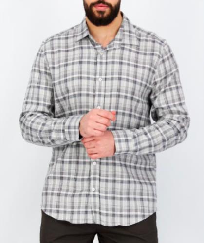 The Mens Store Bloomingdale's Men Regular Fit Plaid Shirt M New $98 800690619725