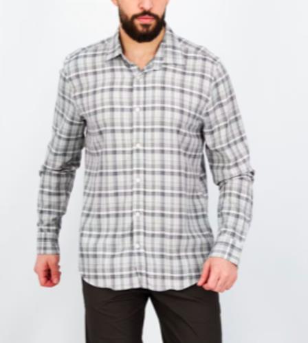 The Mens Store Bloomingdale's Men Regular Fit Plaid Shirt S New $98 800690619725