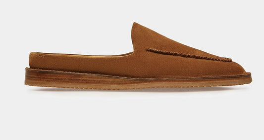 Bally Men's Fosko Suede Leather Slippers Brown  USA SZ 10.5 D New $1272 6303292