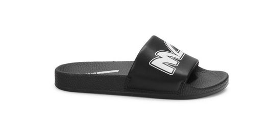 MCQ Alexander McQueen Men's Logo Slide Sandals Black 45- US 12 NEW $175