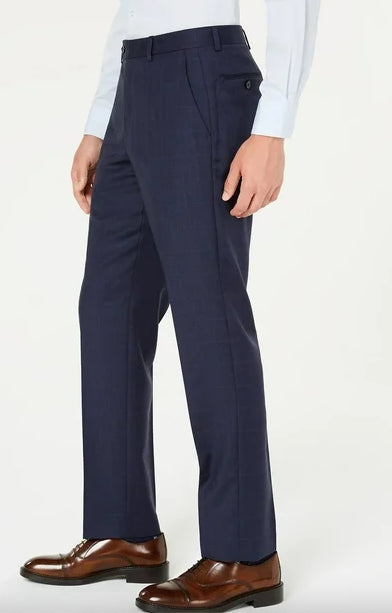 LAUREN Ralph Lauren Men's WINDOWPANE Dress Pants 38 X 32 New $190 EDDWPALZ0023
