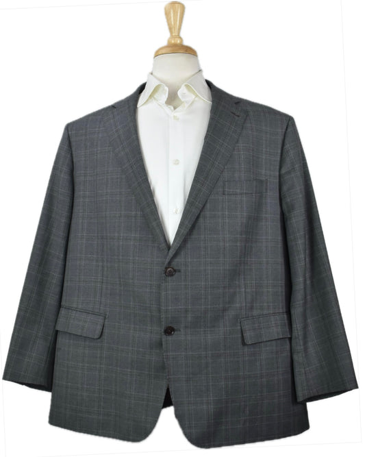 Bespoke Mens Custom Guabello Wool Working Cuffs Sport Coat Blazer USA 54 R $3000