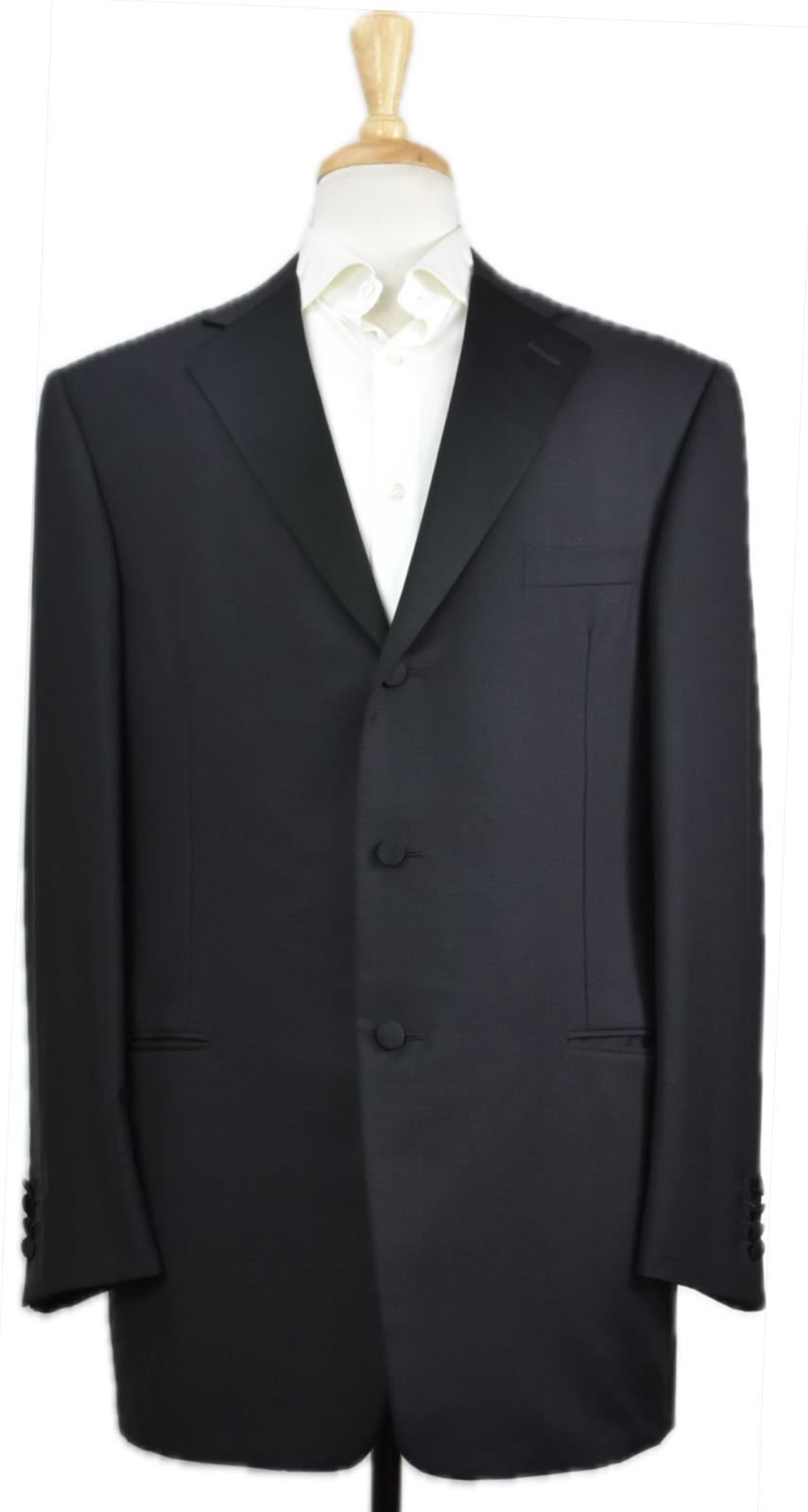 Ermenegildo Zegna SU MISURA Bespoke Tux Tuxedo Wool Suit 42 L MINT