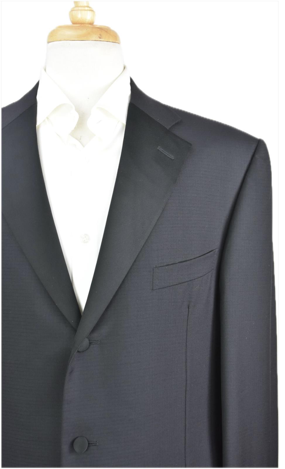 Ermenegildo Zegna SU MISURA Bespoke Tux Tuxedo Wool Suit 42 L MINT