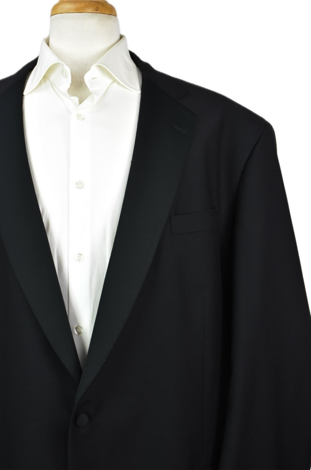 Brooks Brothers Mens Tuxedo Tux Wool Formal Satin Jacket  54 XL NG NEW USA MADE