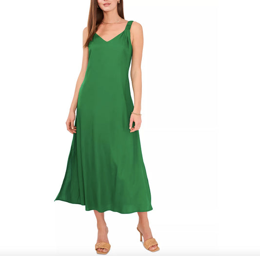 VINCE CAMUTO Women's Challis Sleeveless Unlined Rayon Dress XS NEW $69  91322951