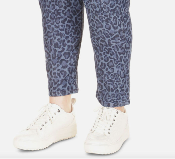 Michael Kors Women's High-Rise Leopard Stretch Skinny Jeans 22W NEW   WB99CGY7EX