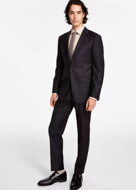 Calvin Klein Mens Milo/Jayden Wool Blend 2-BTN Jacket Pant Suit 40 R NEW $640